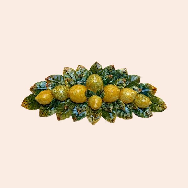 FA407A-50L - Wall and window decoration with lemons cm 50 x 20